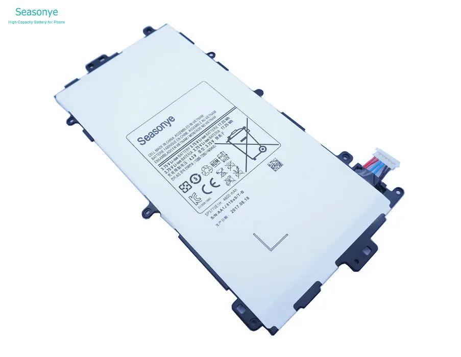 Seasonye 1x4600mAh SP3770E1H Tablet Tab Замена литий полимерной батареи для Samsung Galaxy Note 8 0 GT N5100 N5110