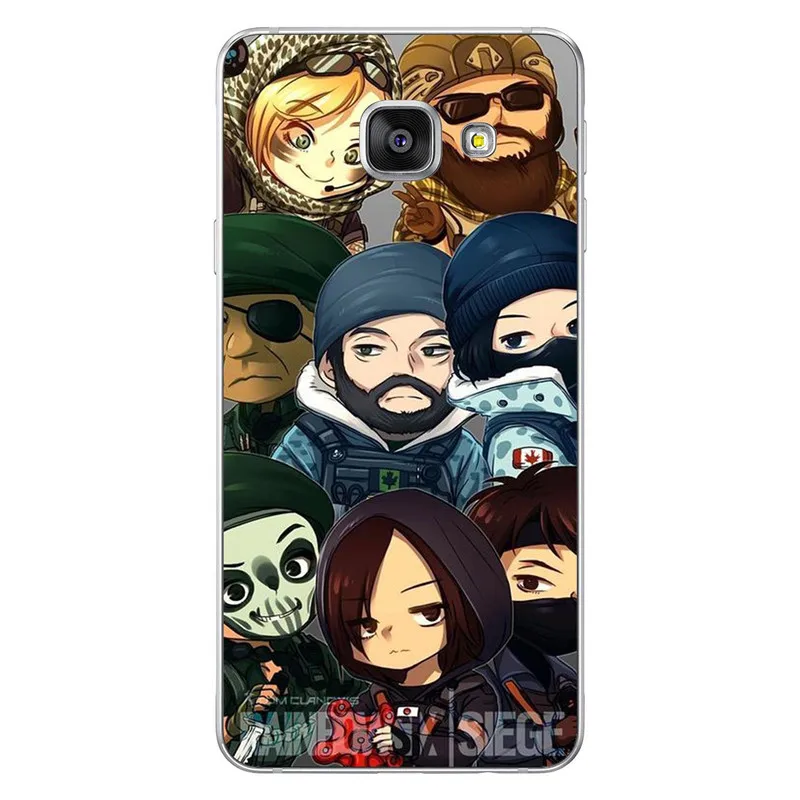 Чехлы для телефонов rainbow six siege чехлы Samsung S3 S5 S6 S6Edge S7 S7Edge S8 S8Plus S9 S9Plus Note 2 3 4 6 8 9 Лучший