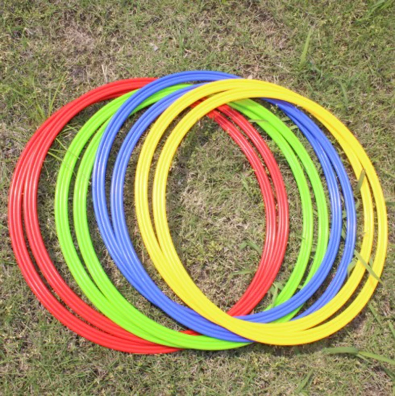 Бесплатная доставка кольцо для футбольных тренировок 12 шт./лот ABS Материал 40 см