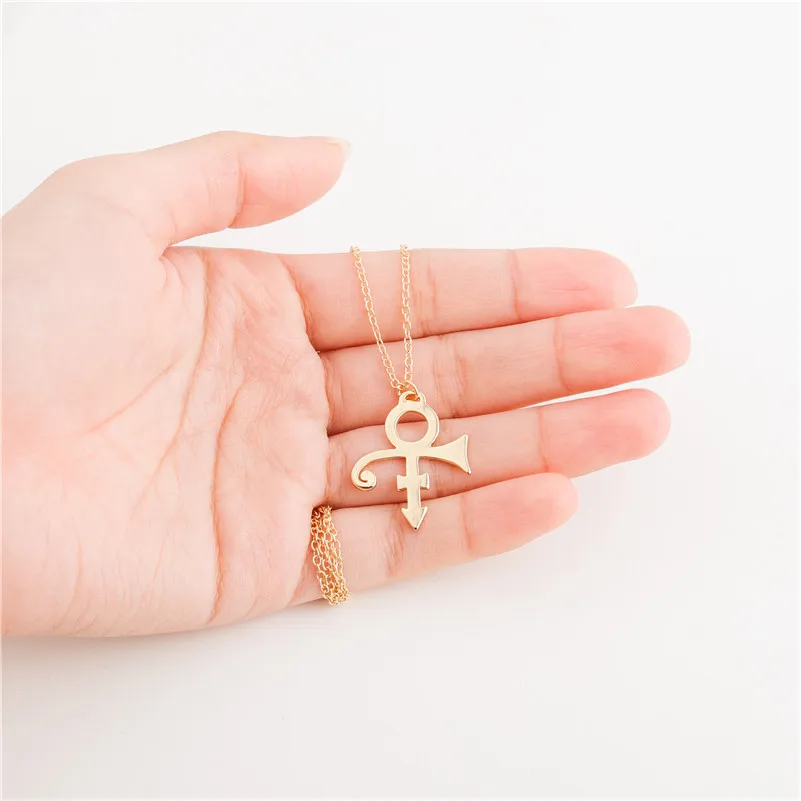 Little Prince Guitar Memorial Love Symbol Necklace Le Petit Rogers Nelson Artist Singer for Women jewelry | Украшения и