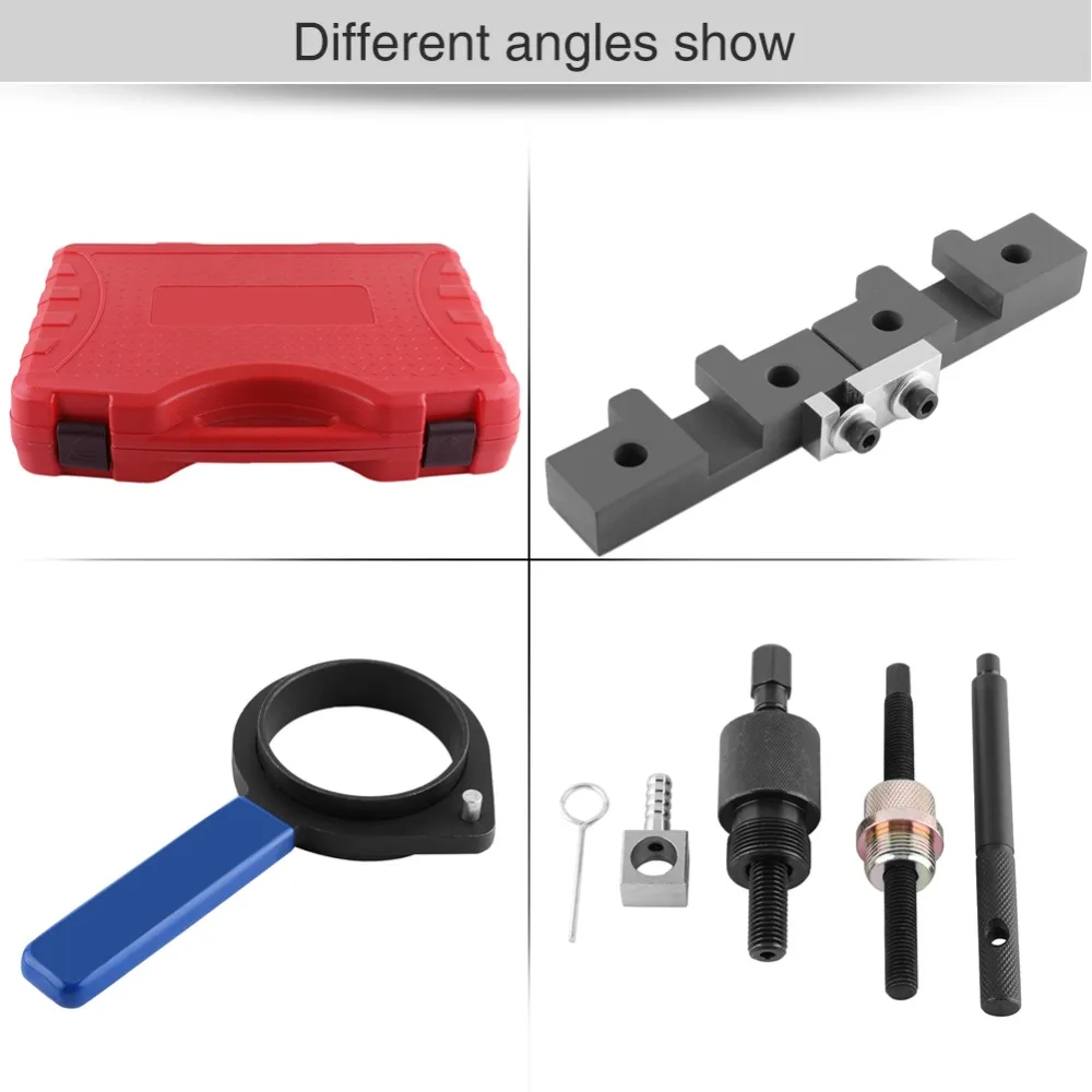 Oversea 9pcs Car Engine Timing Tool Kit Camshaft Locking Setting for BMW M52 M52TU M54 M56 Repair Tools |