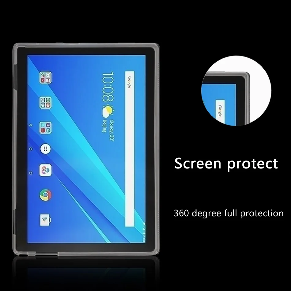 Силиконовый чехол для планшета Lenovo Tab 4 8 10 Plus 3 Tab3 7 Essential TB4 X304F TB3 710I 710F 850M BT 8703X|silicone