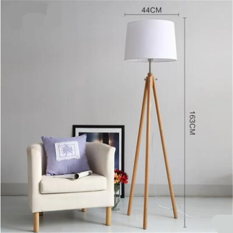 Светодиодная лампа E27 Европейский скандинавский деревянный материал для