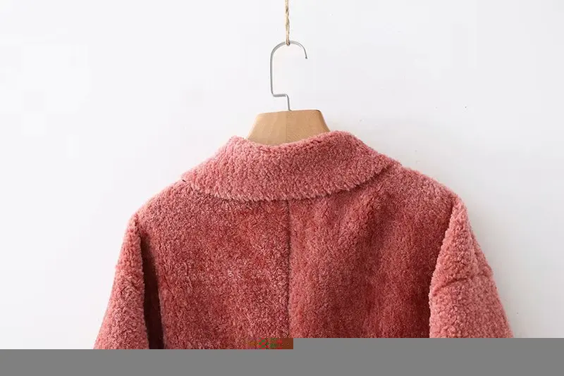 XD95-1538 куртки из флиса с мехом в европейском и американском стиле | Женская одежда