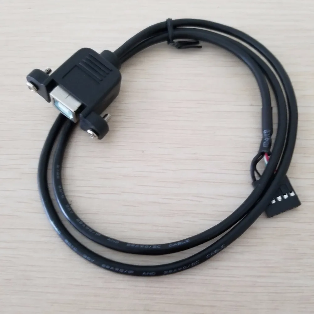 Внутренняя Материнская плата 5Pin USB Female to USB2.0 B Dupont кабель для передачи данных