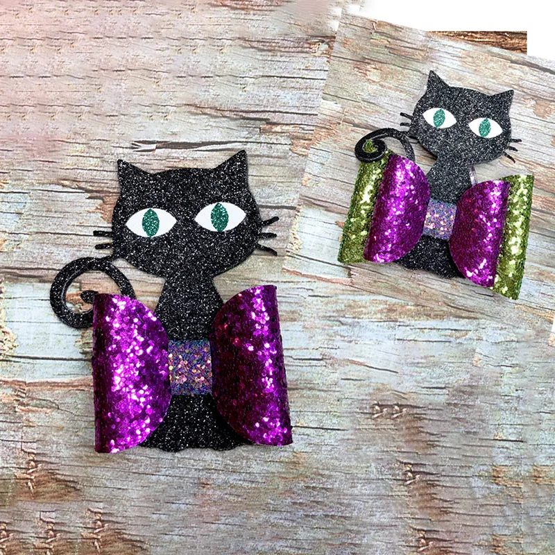 

Cat bow dies cute animal Metal Cutting Dies Scrapbooking Craft Dies cut Stencils for DIy Paper Card making