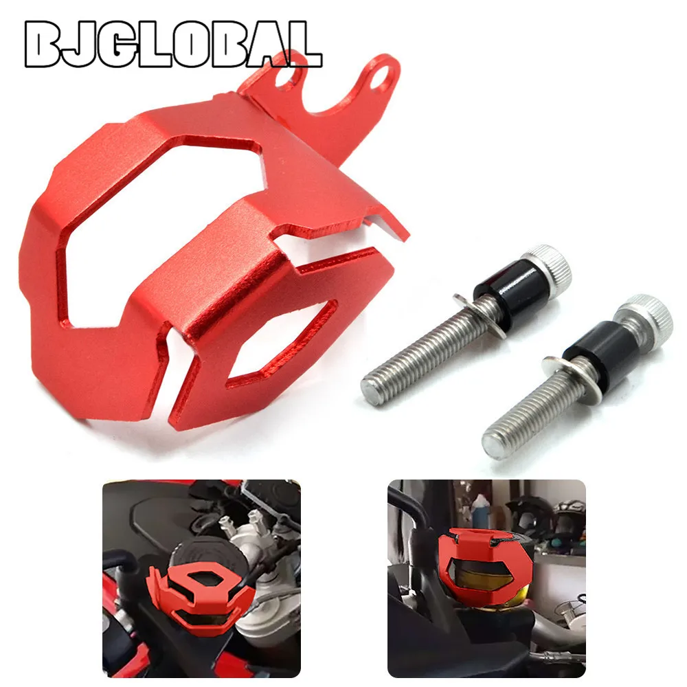 BJGLOBAL Мотоцикл CNC анодированный алюминиевый передний резервуар Защитная крышка