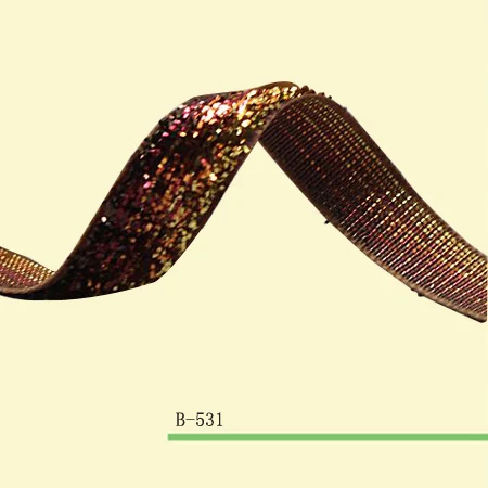 3/8 &quotблестящая бархатная лента золотисто-коричневая Блестящая цветная | Дом и