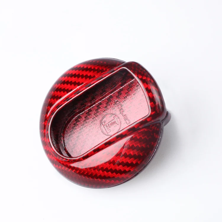 T Carbon Fiber Look Smart Key Fob чехол сумка корпус держатель для ключей BMW Mini Cooper F54 F55 F56 2014 2015