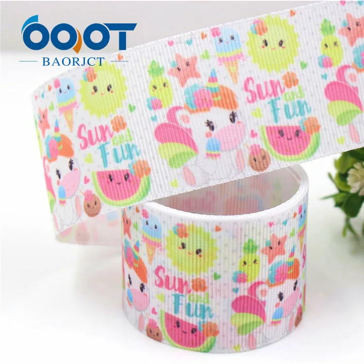 G-18604-351 OOOT BAORJCT G-18604-349 38 мм 10 ярдов мультфильм цветные ленты тепловой передачи напечатанный grosgrain Свадебный Материал "сделай сам" - Цвет: G-18604-351