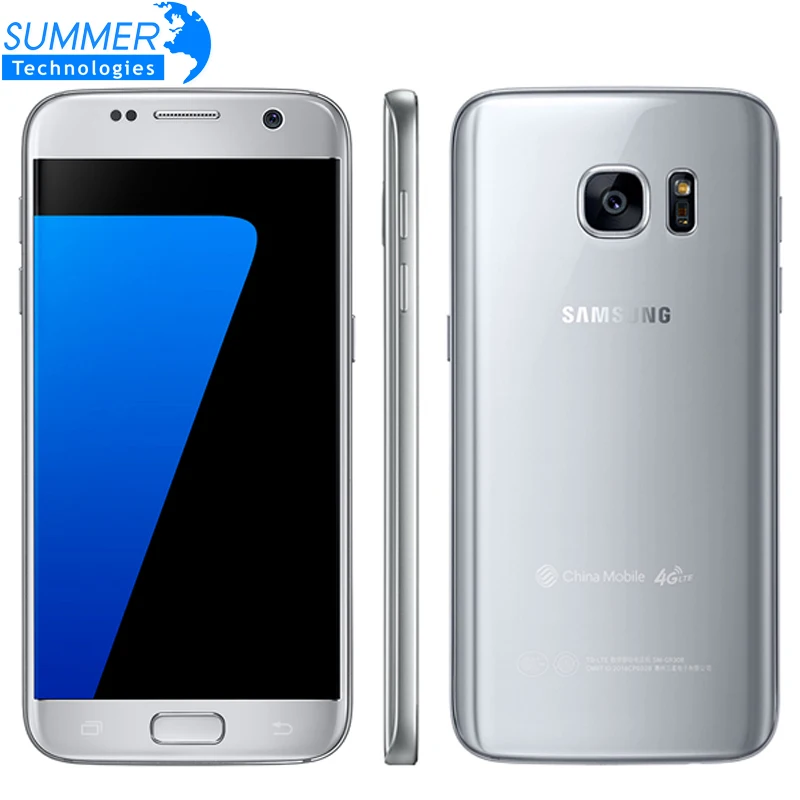 

Original Samsung Galaxy S7 G930F Mobile Phone Quad Core 4GB RAM 32GB ROM 4G LTE 5.1 Inch NFC GPS 12MP Smartphone