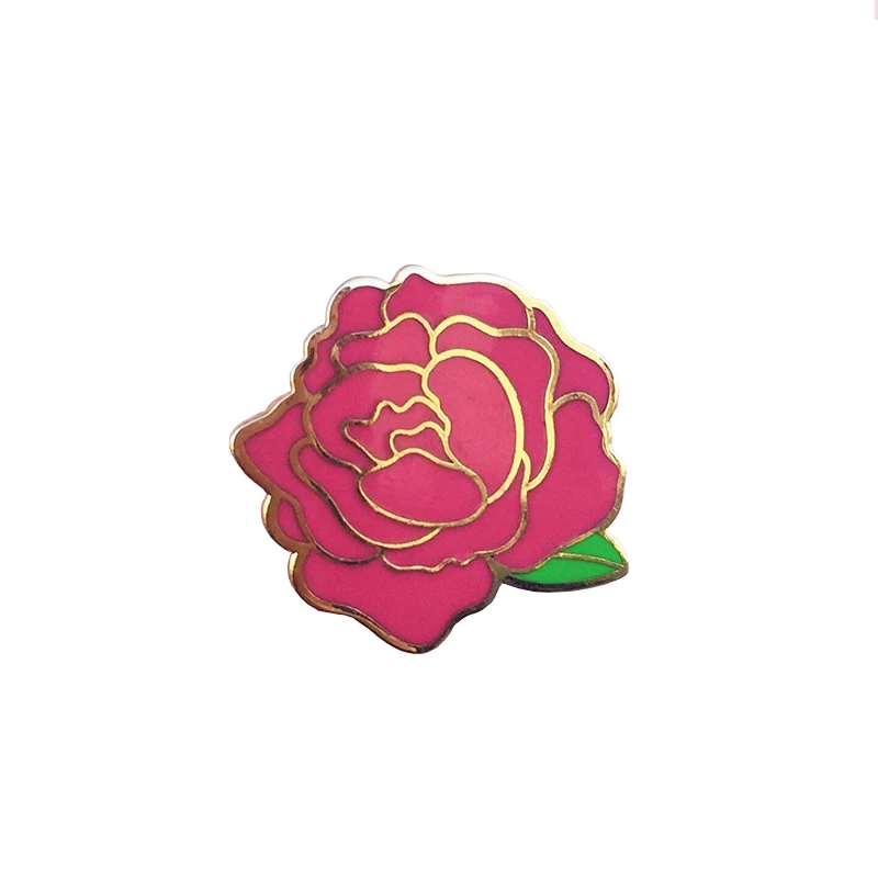 

Peony Enamel Pin