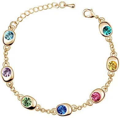 

7 beadstars eyes crystal bracelets Bangles fashion jewelry cute charm friend party gift lover women birthday top quality wedding
