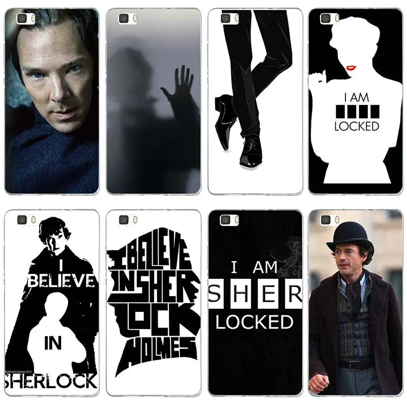 221B Шерлок Холмс Мягкий ТПУ чехол для мобильного телефона Huawei P8 P9 P10 P20 P30 Y5 Y6 II Y7 Honor