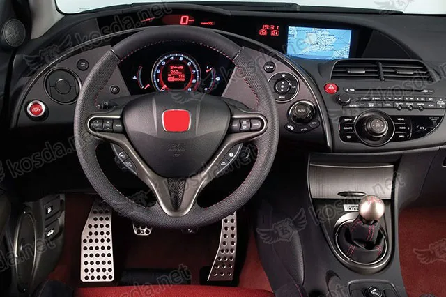 FD2 6-Скорость автомобиля для включения и выключения Алюминий гоночный Тип R Шестерни рукоятка рычага переключения передач 5-Скорость