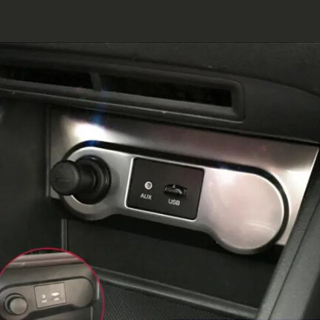 Автомобильные аксессуары для Hynudai Solaris 2 2017 автомобильный прикуриватель AUX USB