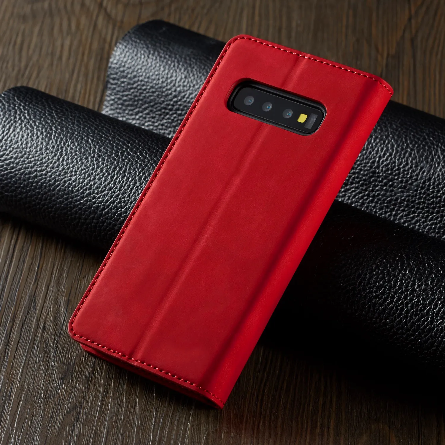 Кожаный чехол-книжка чехол для samsung Galaxy Note 9, 10 лет, S10 S9 S8 плюс S7 край A90 A80 A70 A50 A40 A30 A20 A20E A10 Магнитный чехол-кошелек