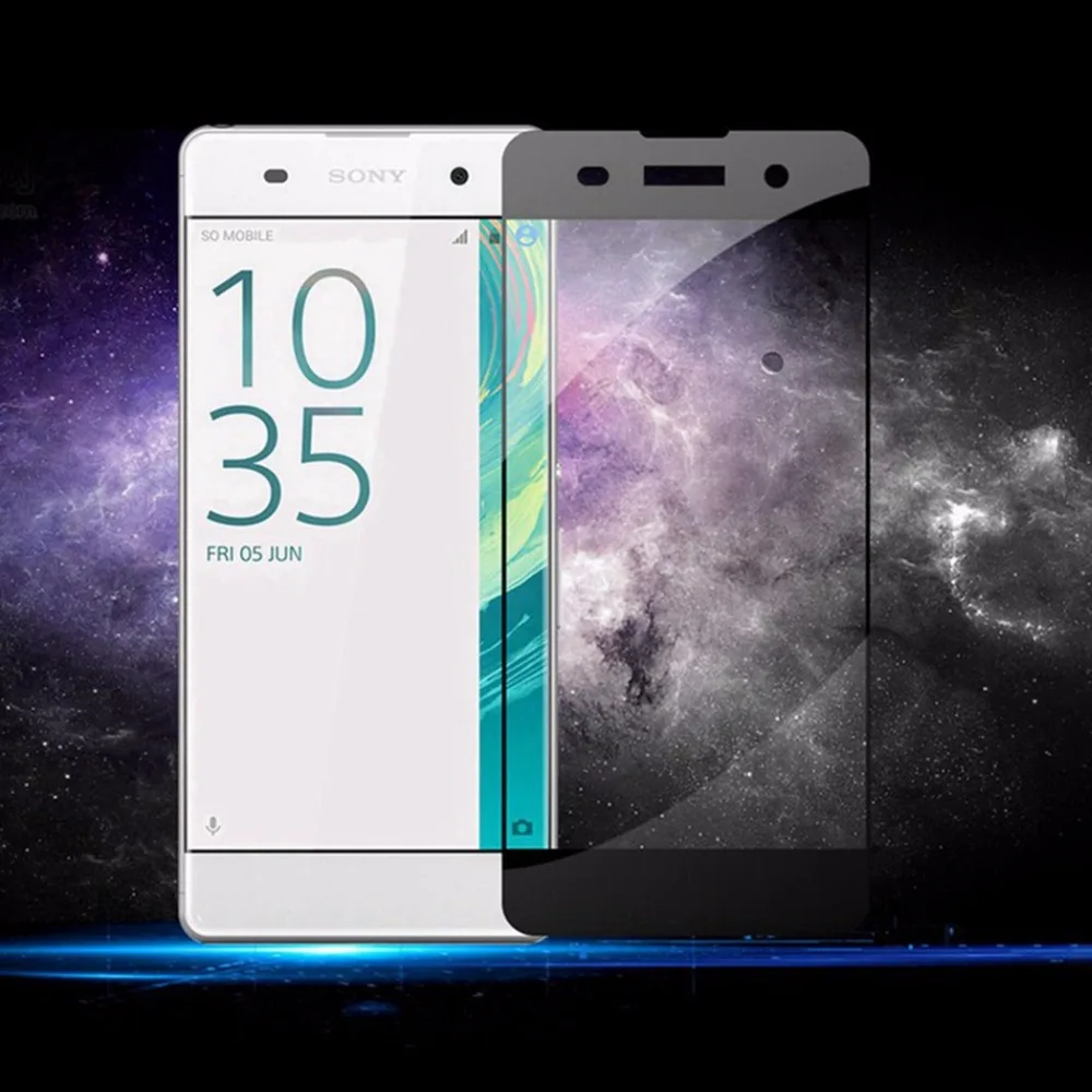 3D изогнутое закаленное стекло с полным покрытием для Sony Xperia XA F3111 F3112 F3113 F3115 5 0|screen