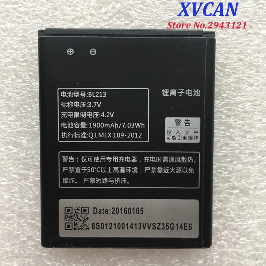 Для Lenovo 1900Mah BL 213 BL213 оригинальный литий-ионный аккумулятор BL-213 Замена для MA388A MA388