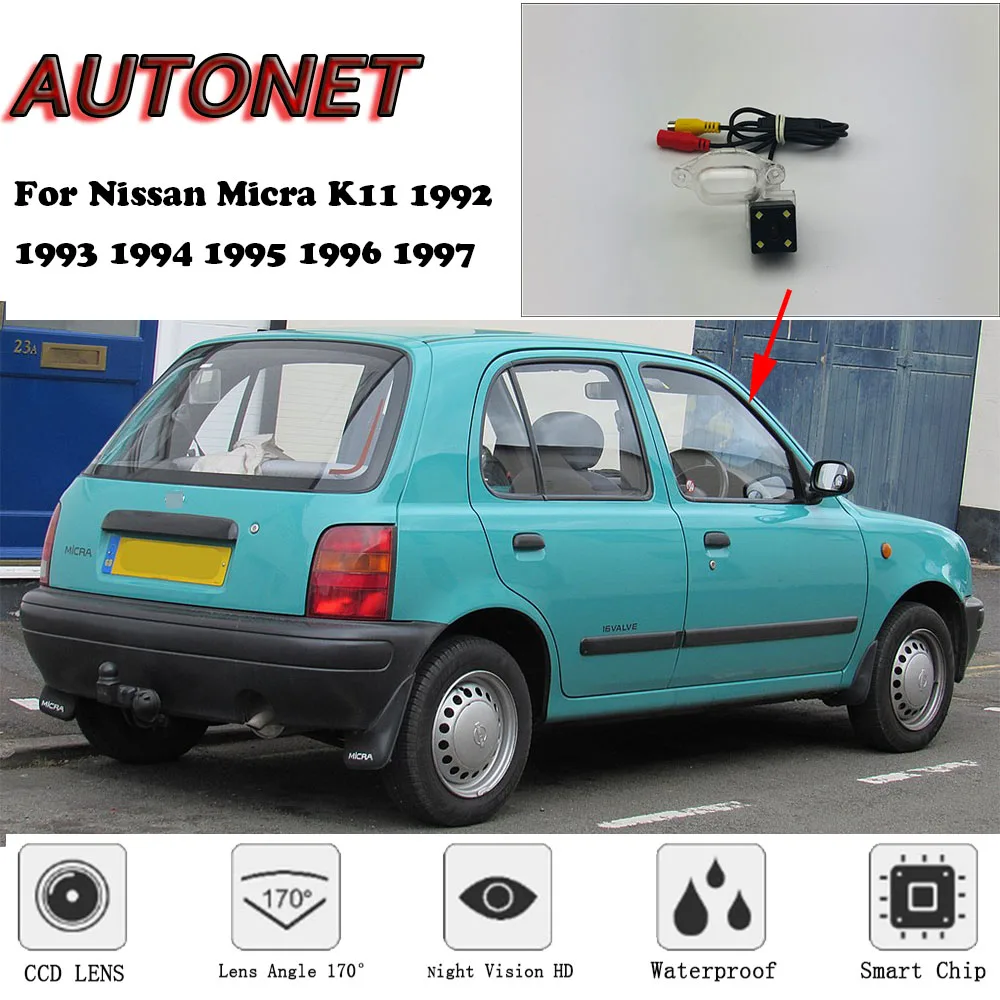 Камера заднего вида для Nissan Micra K11 1992 1993 1994 1995 1996|Камеры авто| |