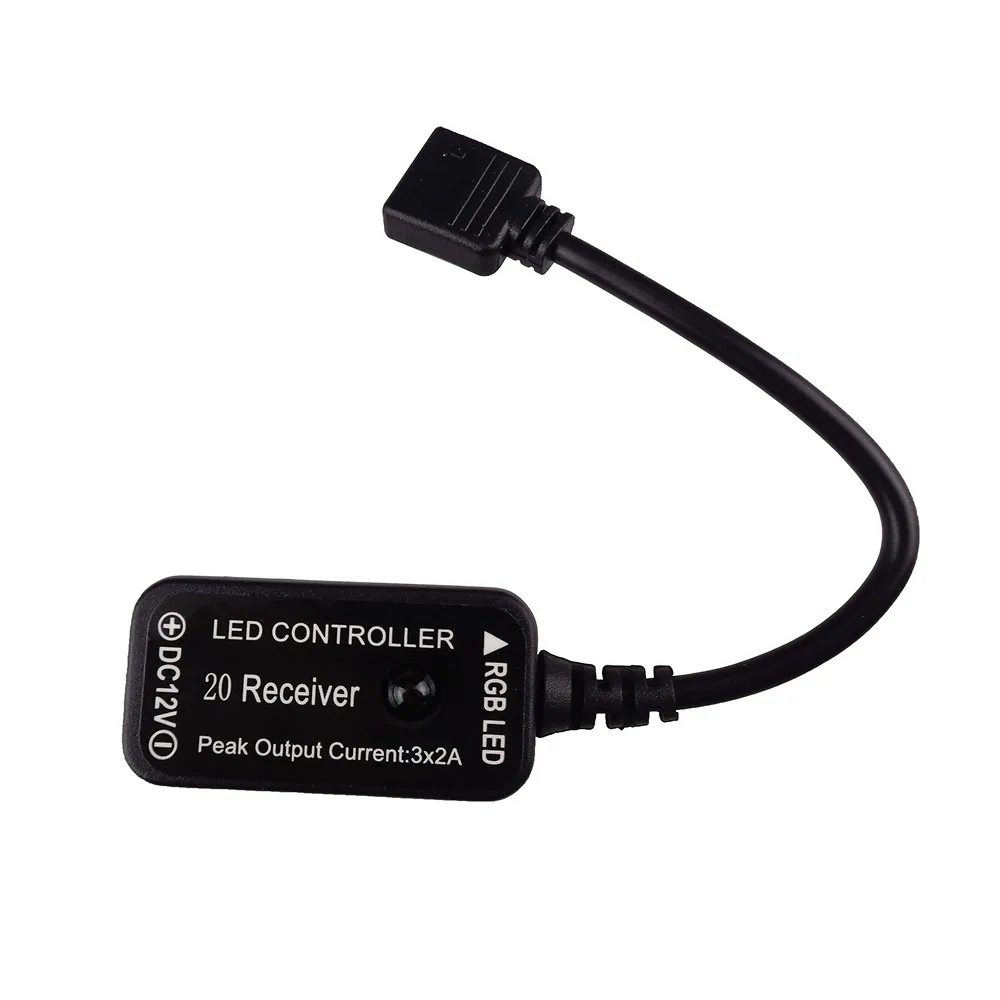 Мини пульт управления светодиодной лентой 20 клавиш 10 м|mini rgb controller|rgb controllerled controller