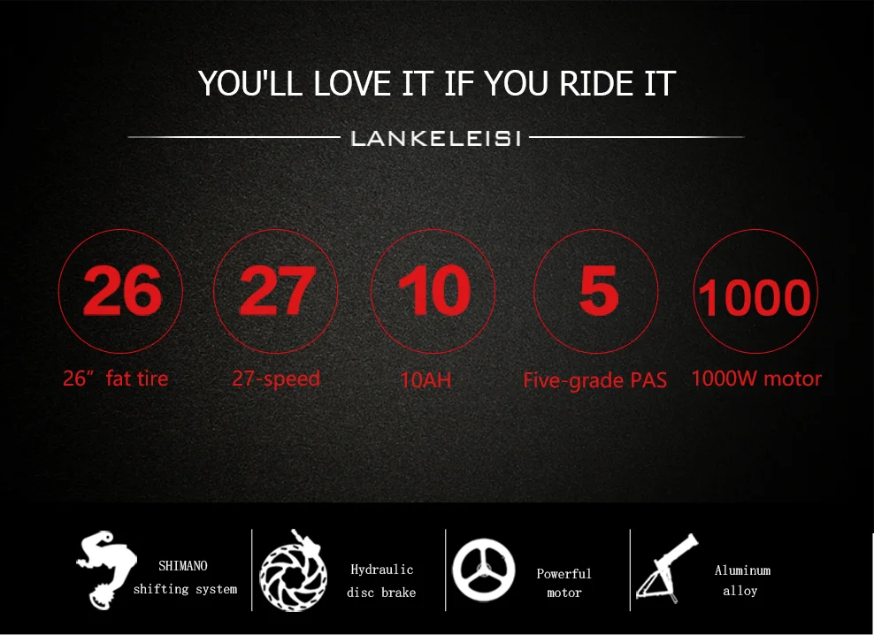 LANKELEISI XT750plus складной электрический велосипед 48 В 10AH литиевая батарея 1000 Вт высокоскоростной Гидравлический дисковый тормоз