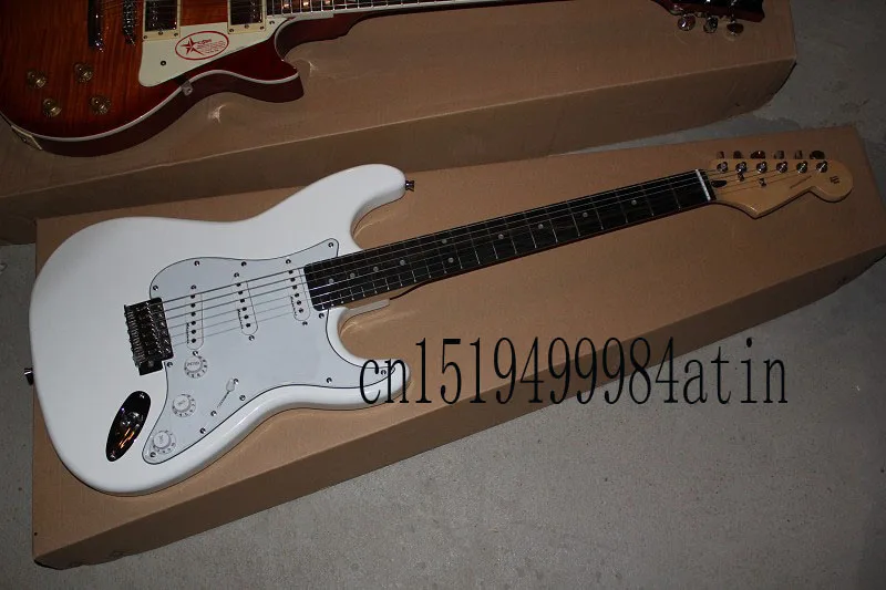 Высочайшее качество Гитары строки 2014 Хит продаж SSS Stratocaster 6 Строки Электрогитары @