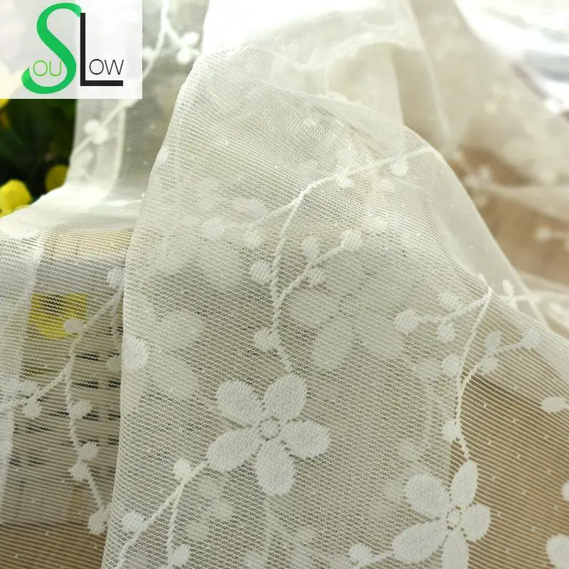 Жаккардовые занавески Slow Soul с нефритом белые розовые бежевые пасторальные