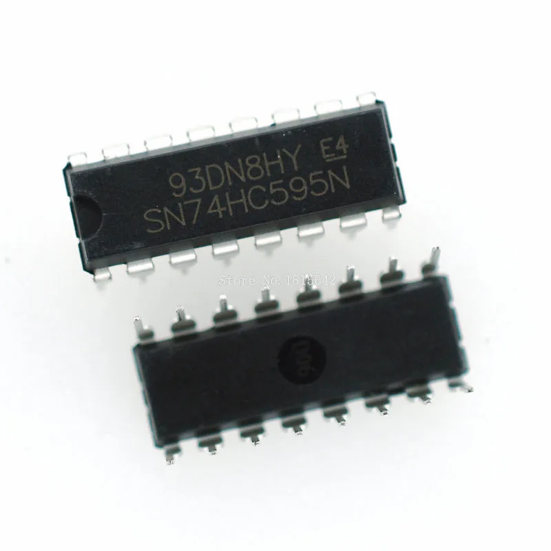 10 шт. 74HC595 74HC595N SN74HC595 SN74HC595N DIP IC DIP-14 Новый | Электронные компоненты и принадлежности