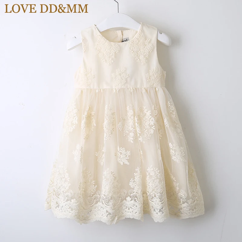 Платья для девочек LOVE DD &amp MM летняя новая детская одежда 2020 милое Сетчатое