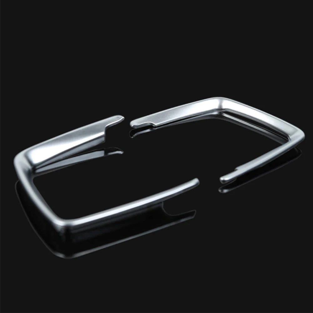 Car Accessories Decoration Silver For Bmw F30 F31 F32 F34 1 3 4 Series X5 Durable Switch Cover Trim Matt Chrome | Автомобили и