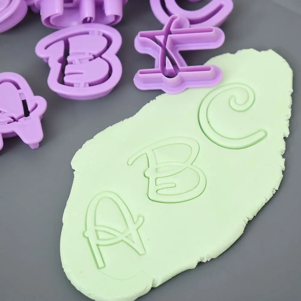Новый 26 шт./компл. буквы алфавита номер Fondant (сахарная) торт форма для выпечки