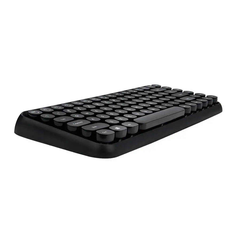 Ajazz 308i Bluetooth беспроводная клавиатура 84 классические круглые клавиши Teclado для Windows