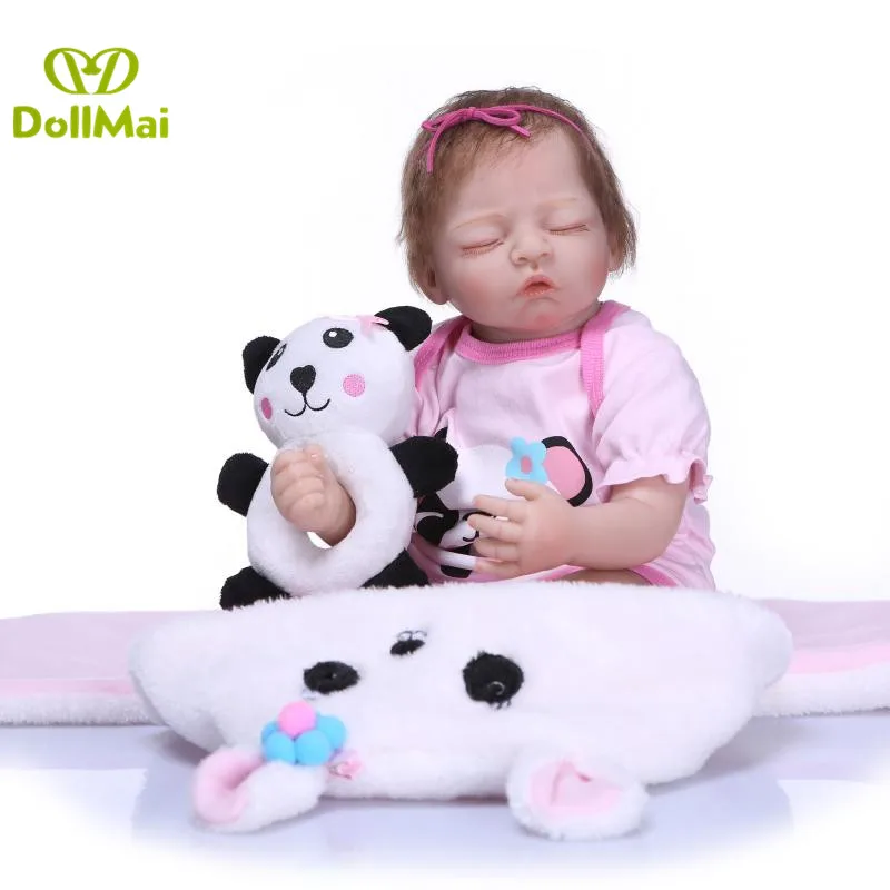 Бутиковая Кукла младенец игрушка 50 см силиконовая кукла реальная настоящая