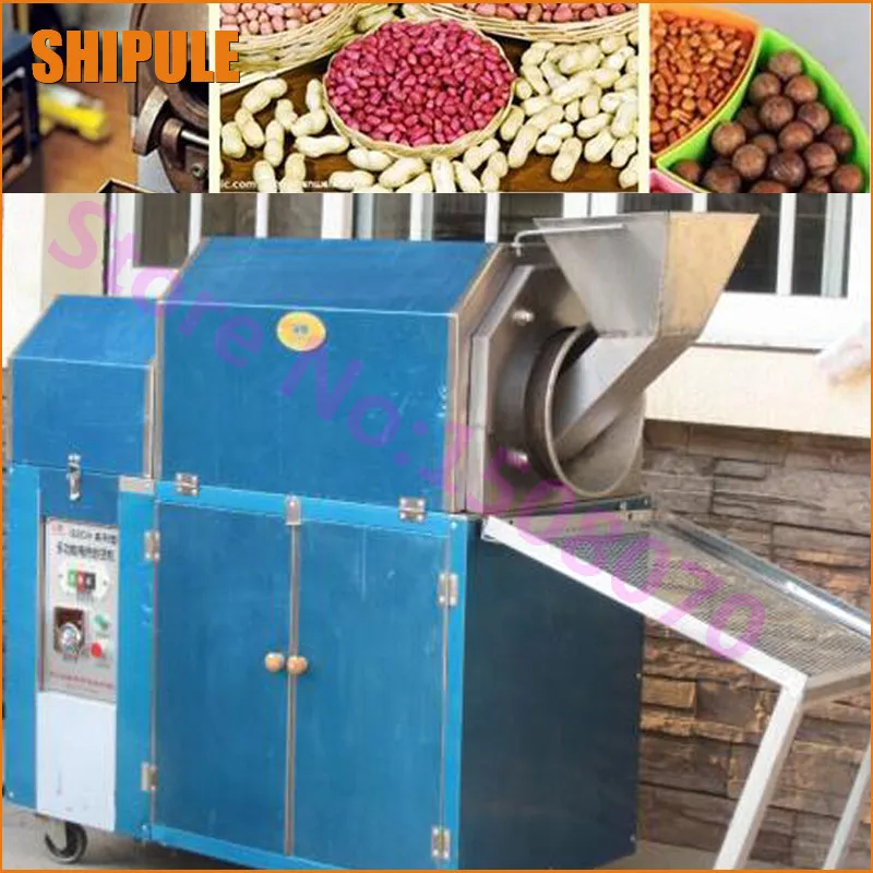

SHIPULE innovative products 2018 high efficiency commercial industrial gas used peanuts roasting machine nut seed roaster price