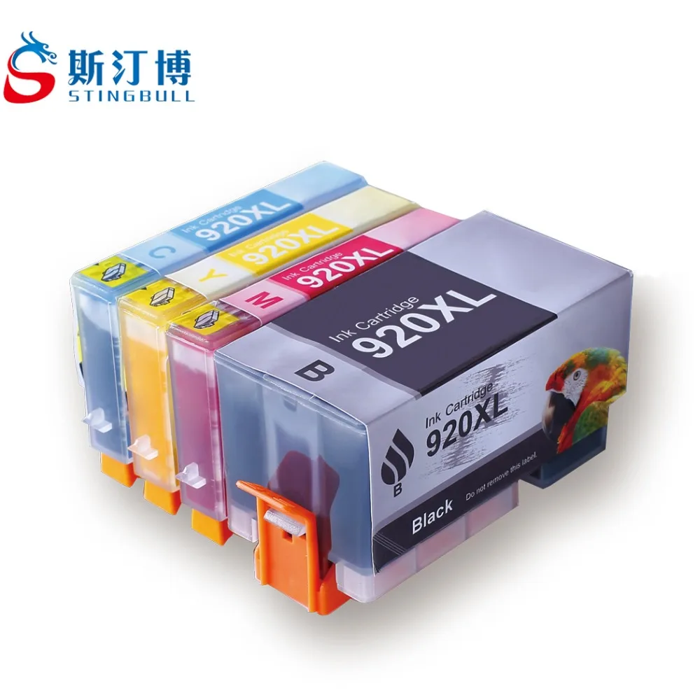 

STINGBULL 920xl черный/цвет совместимый с женской офисной струей 6000 6500 6500A 7000 7500 7500A принтер с чипом