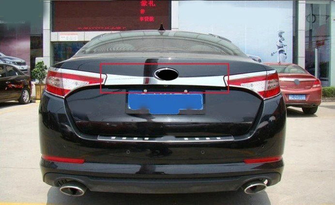 

For Kia Optima/K5 2011 ABS Chrome Rear Trunk Lid Cover Trim