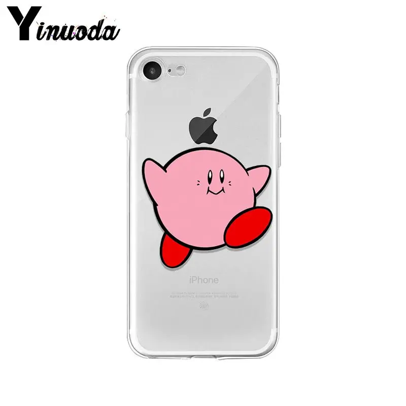 11pro MAX Kirby Pattern резиновые мягкие Аксессуары для телефонов чехол iPhone 8 7 6 6S Plus X XS max 10 5