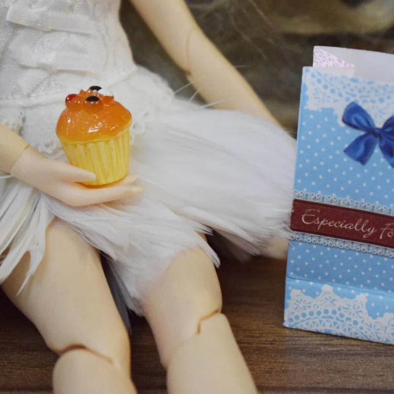 1 Набор миниатюрный кукольный домик торт с сумкой для Blyth Pullip Barbies BJD 1/6 кукла