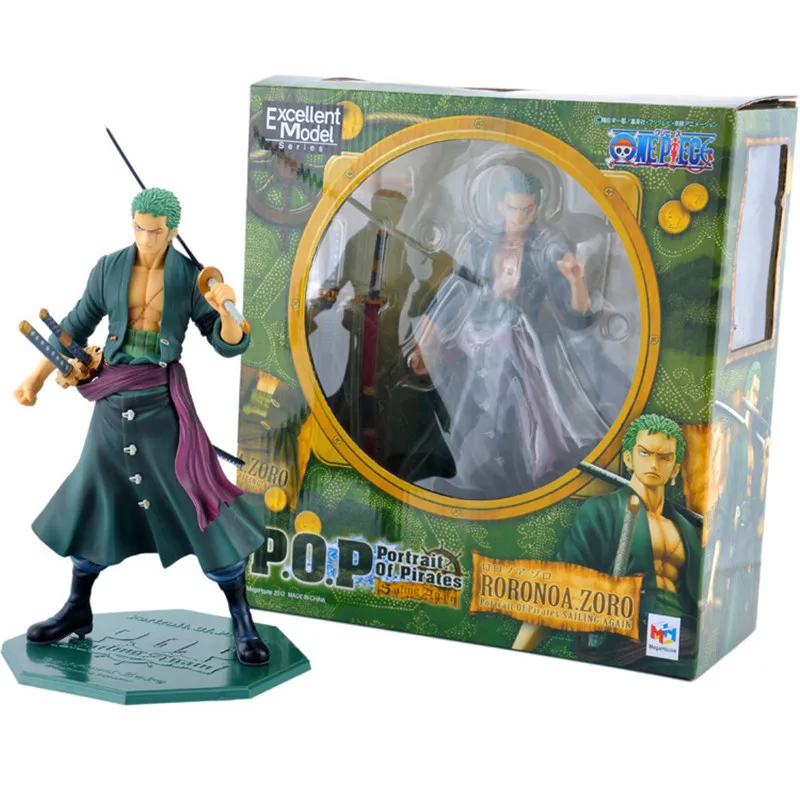 Аниме One Piece Roronoa Zoro ПВХ фигурка модель игрушки мечи Зоро фигурки Куклы Brinquedos