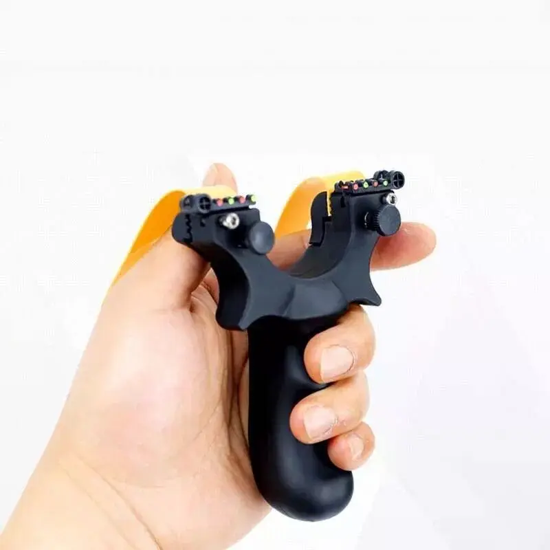 Рогатка из смолы высокого качества плоская резиновая лента 4 точная для охоты