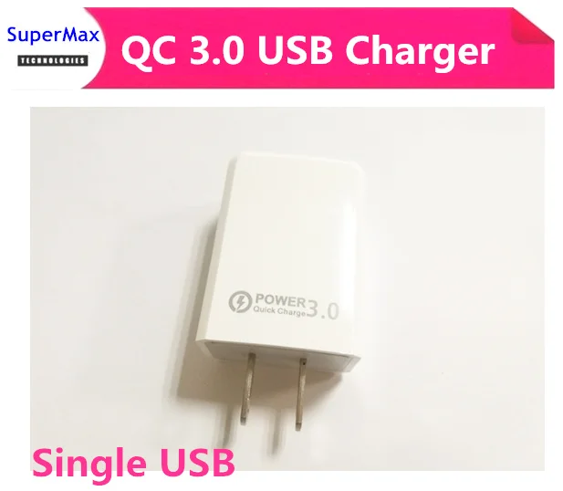 QC3.0 зарядное устройство адаптер для путешествий портативный Quick Charge 3 0 Быстрая
