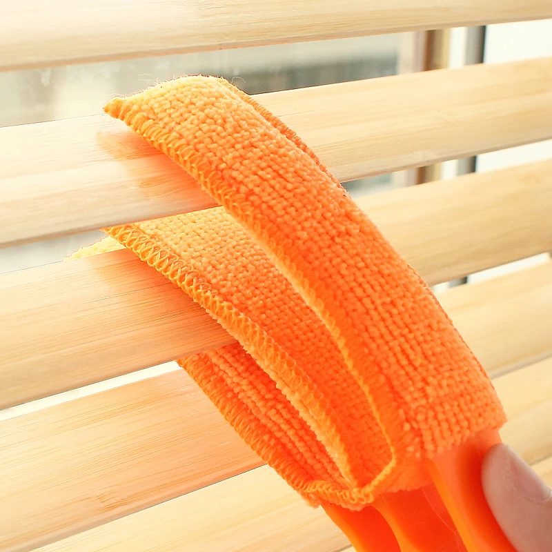 Baffect Cleaning 3-blades Window Blinds Brushes Air Conditioning Cleaner Shutter Home Tool Multifunctional Dust Brush | Дом и сад