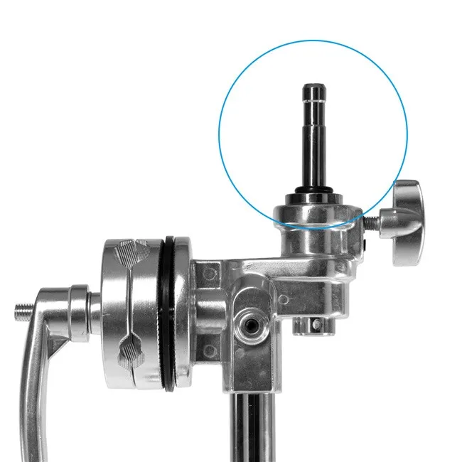 Meking V-type A Тип Стенд адаптер Винт для Студийный светильник Flash Mount Holder Stand(серебро