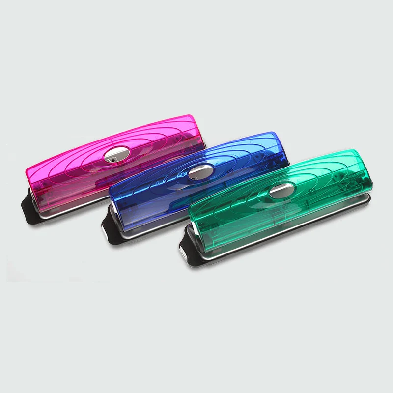 Цветной Дырокол с 3 отверстиями регулируемый дырокол для альбомной бумаги