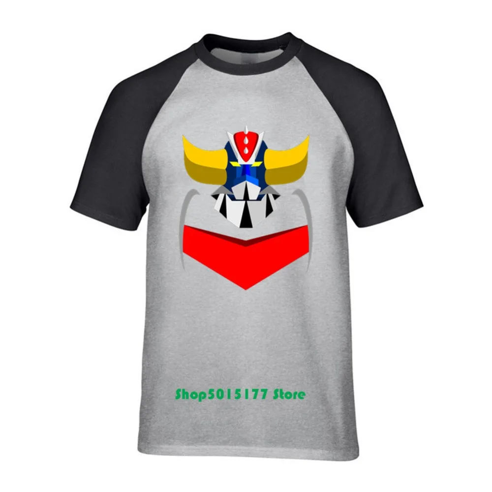 Новое поступление крутые футболки в японском стиле аниме UFO Robot Grendizer мужские Homme