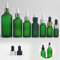 360 x 5ml 10ml 15ml 20ml 30ml 50ml 100mlessential oil bottle frost blue glass dropper bottle for essential oils lab chemicals
