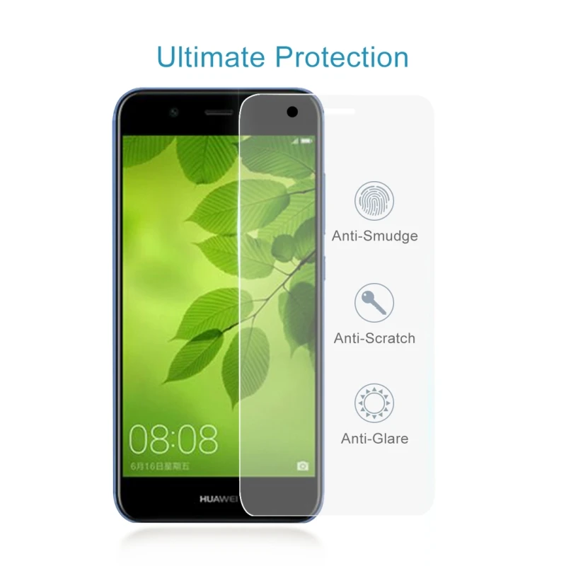 Взрывозащищенная закаленная стеклянная пленка для Huawei nova 2 Lite P20 Pro Ascend Y540