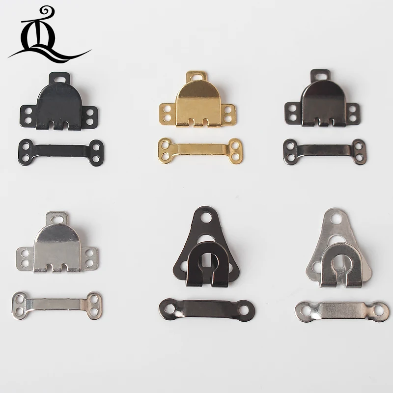 10 шт. регулируемые Крючки для юбок металлические латунные крючки одежды