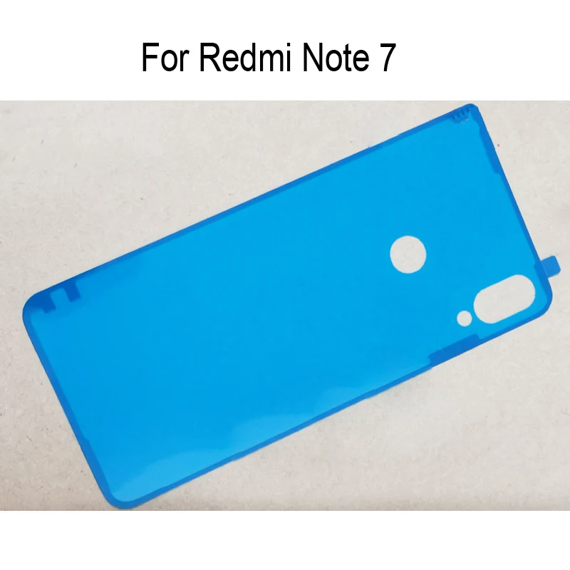 5 шт. Замена для Xiaomi Redmi Note 7 Задняя стеклянная крышка клейкая наклейка клей Крышка